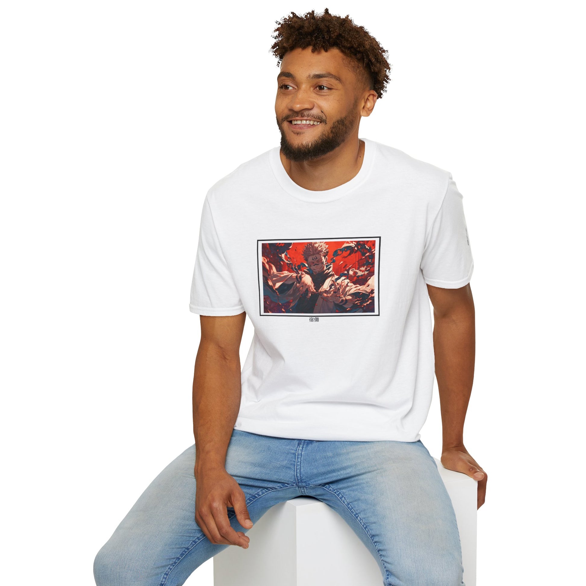 Ryomen Sukuna Jujutsu Kaisen – T-Shirt Printify