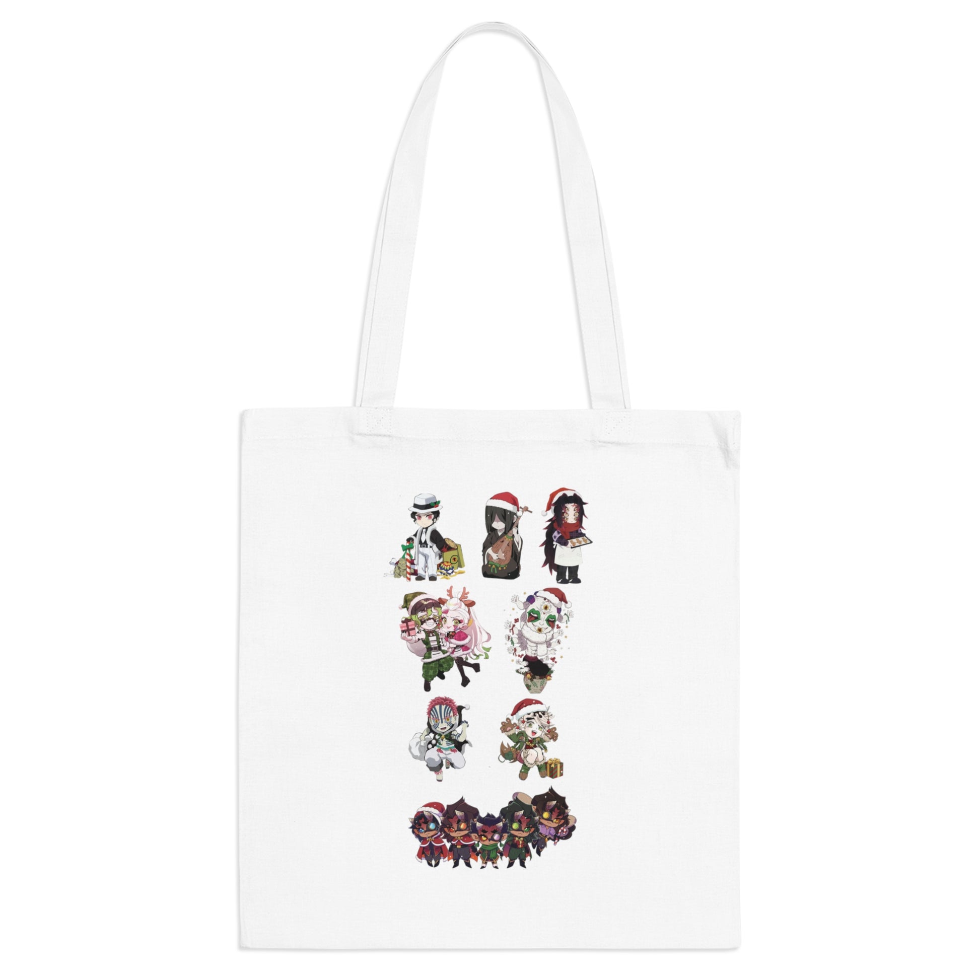 Christmas Demon Slayer Inspired Tote Bag Printify