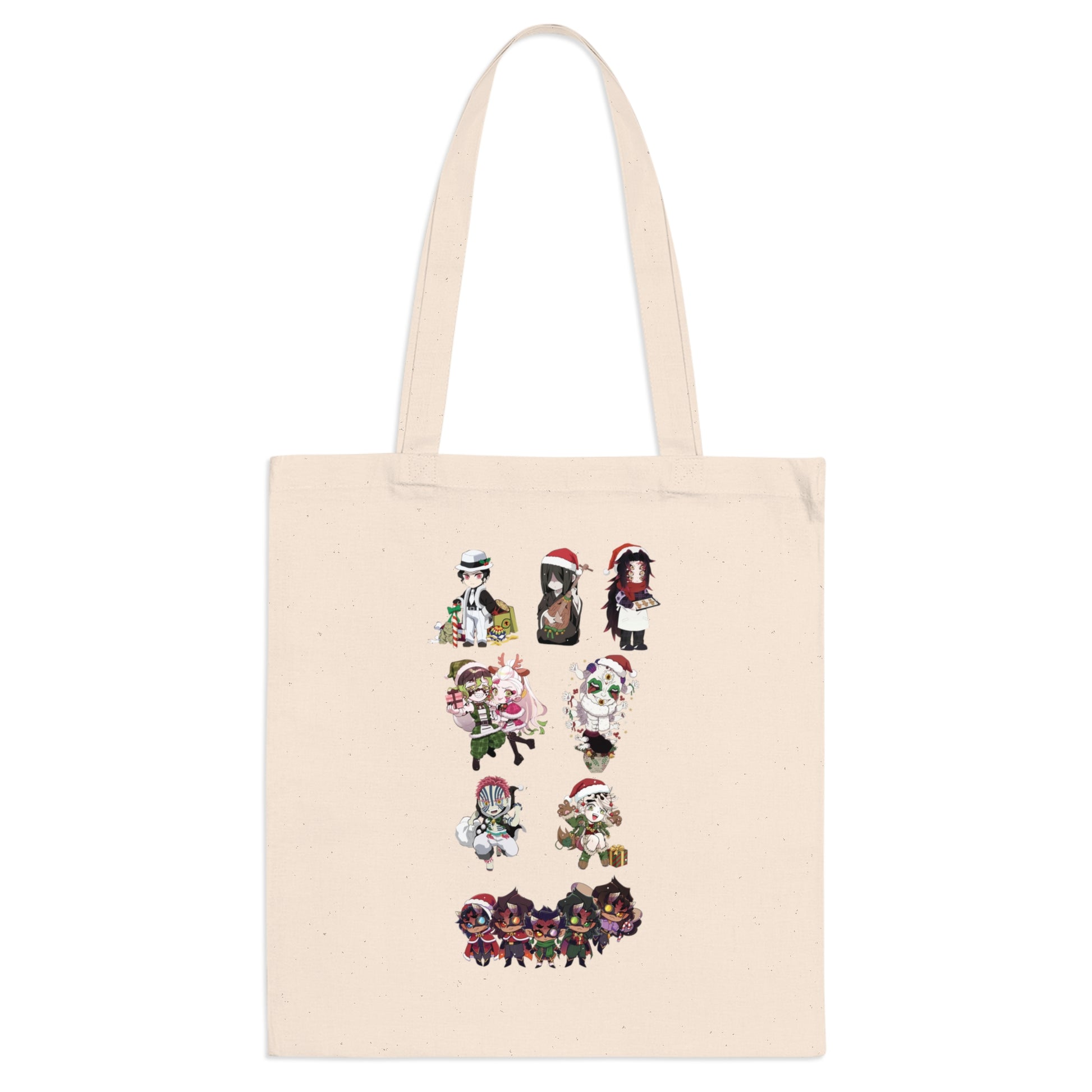 Christmas Demon Slayer Inspired Tote Bag Printify